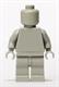 Light Gray Lego Monochrome minifigure